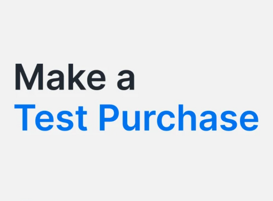 Test Purchase