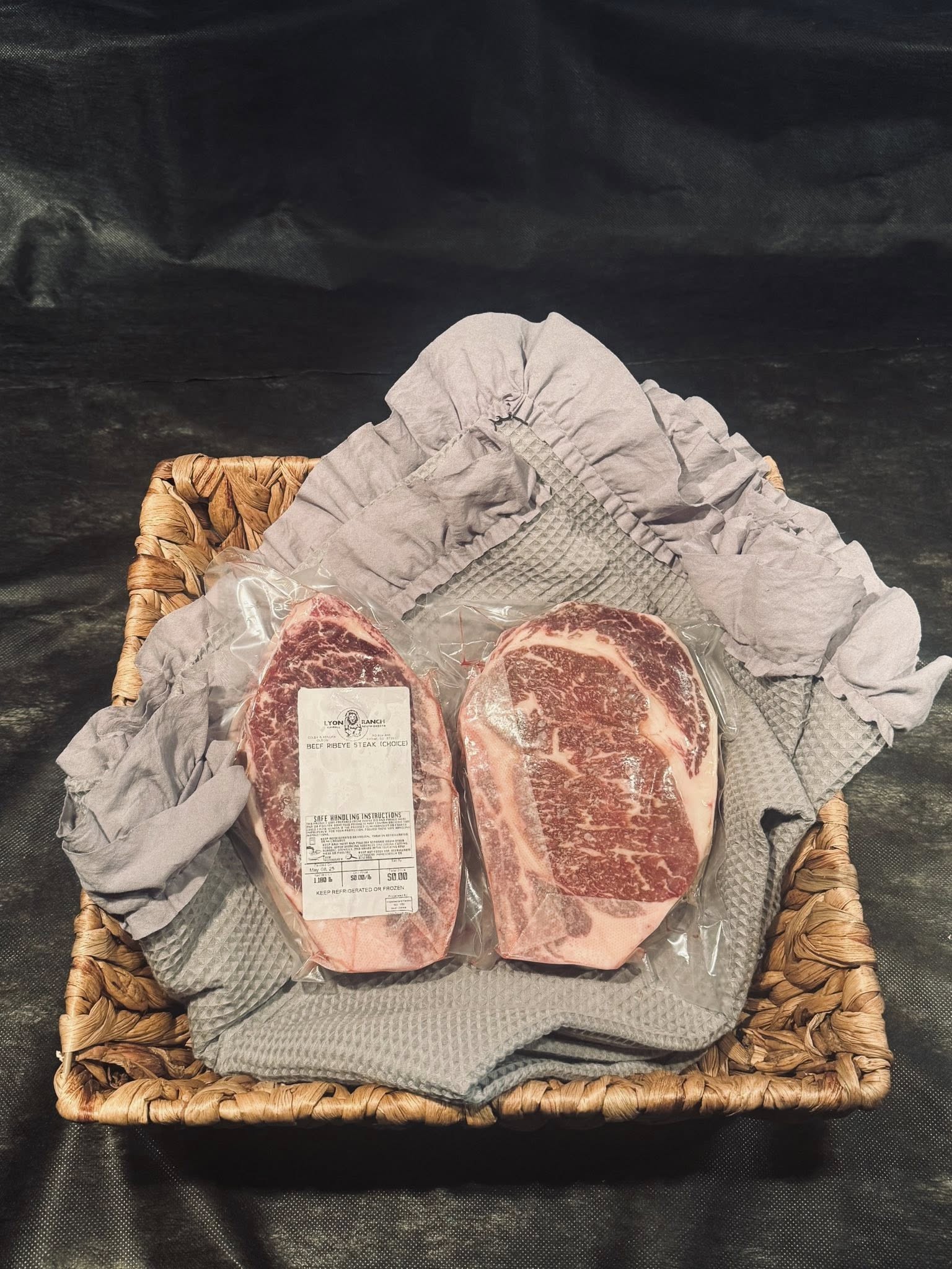 3 Prime Premium Ribeye Steaks